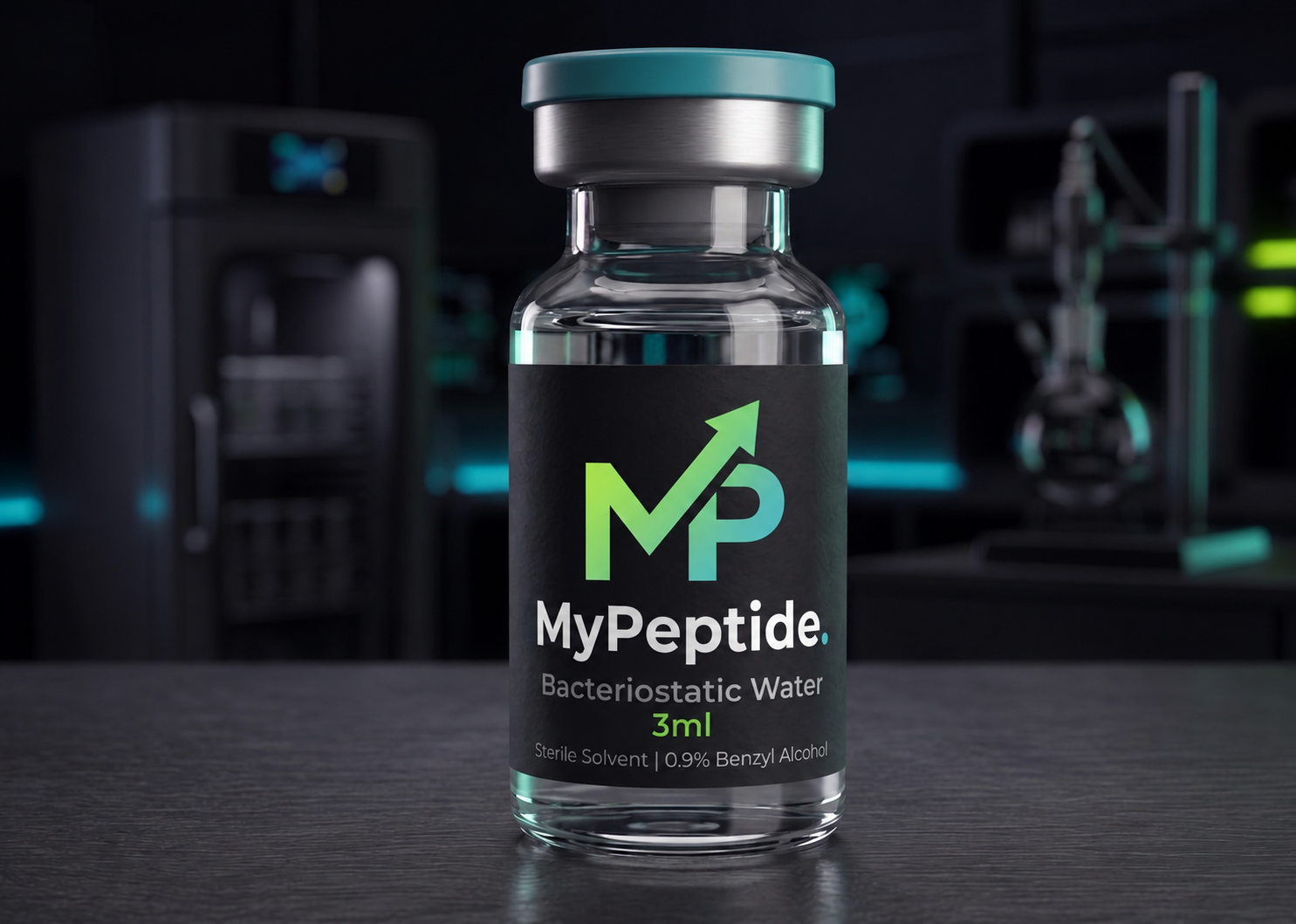 Eau bacteriostatique 3mL pour reconstitution peptide