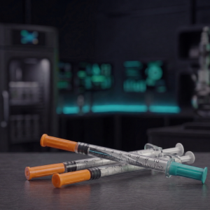 Seringue 29G pour injection sous-cutanee peptide recherche